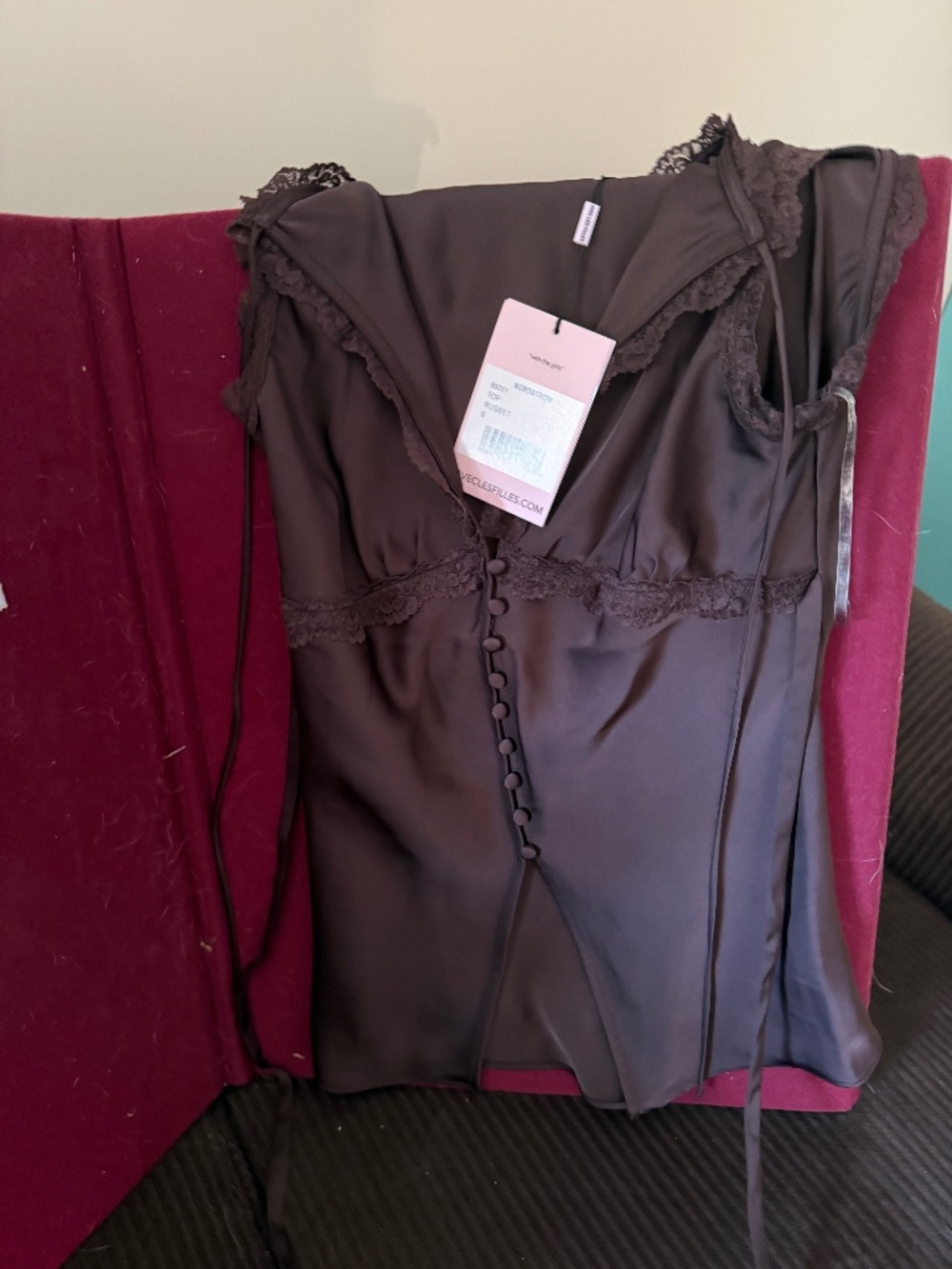 Strapless blouse - Picture 1 of 2